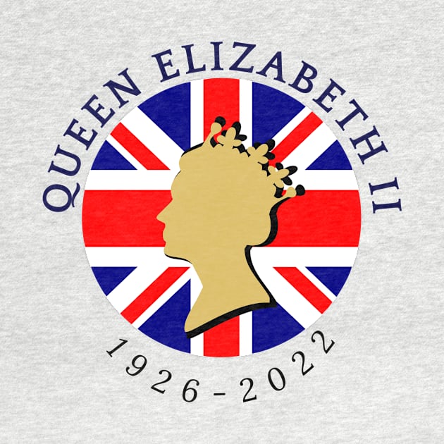 RIP Queen Elizabeth II (1926 - 2022) Print Design by Jamille Art